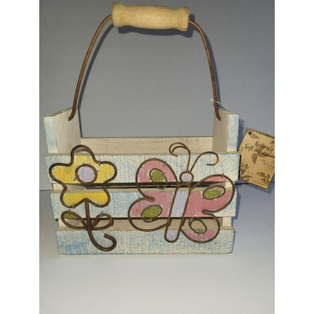 Dan Dee Butterfly & Flower Vintage Home Decor